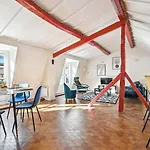 Bnbnook - Sunny 2Br Duplex Near Seine & Notre-Dame