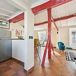 Bnbnook - Sunny 2Br Duplex Near Seine & Notre-Dame