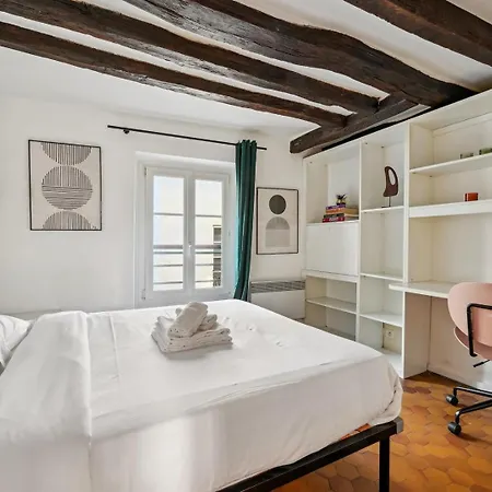 Appartamento Bnbnook - Sunny 2br Duplex Near Seine & Notre-dame *